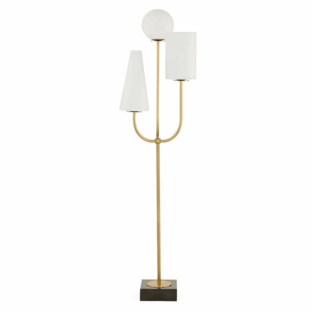 Floor lamps | Paradiso Floor Lamp Gold, Marble Floor lamps Floor lamps