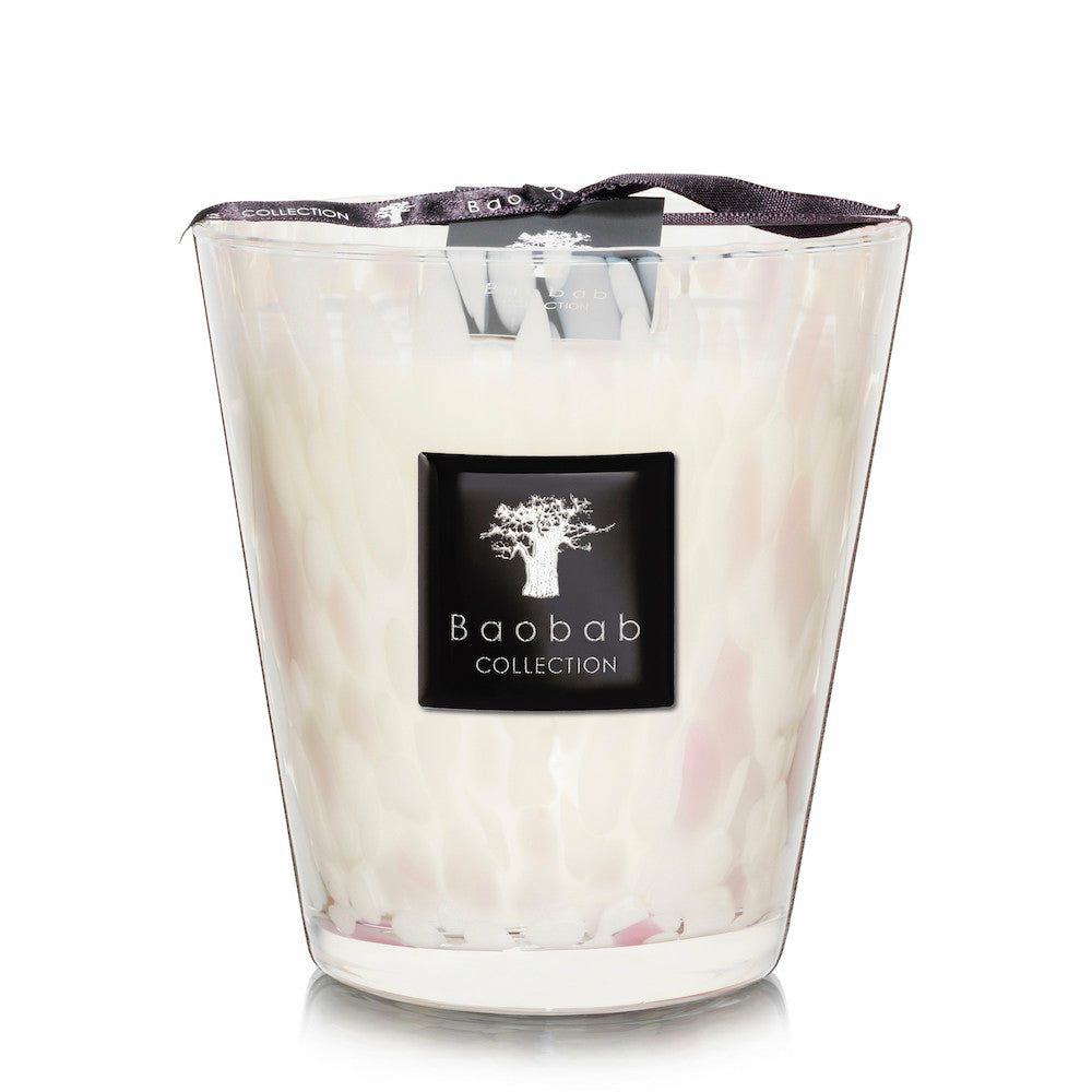 Home fragrances & scented candles | Baobab Scented Candle – White Pearls Max 16 Home Accessories Home fragrances & scented candles