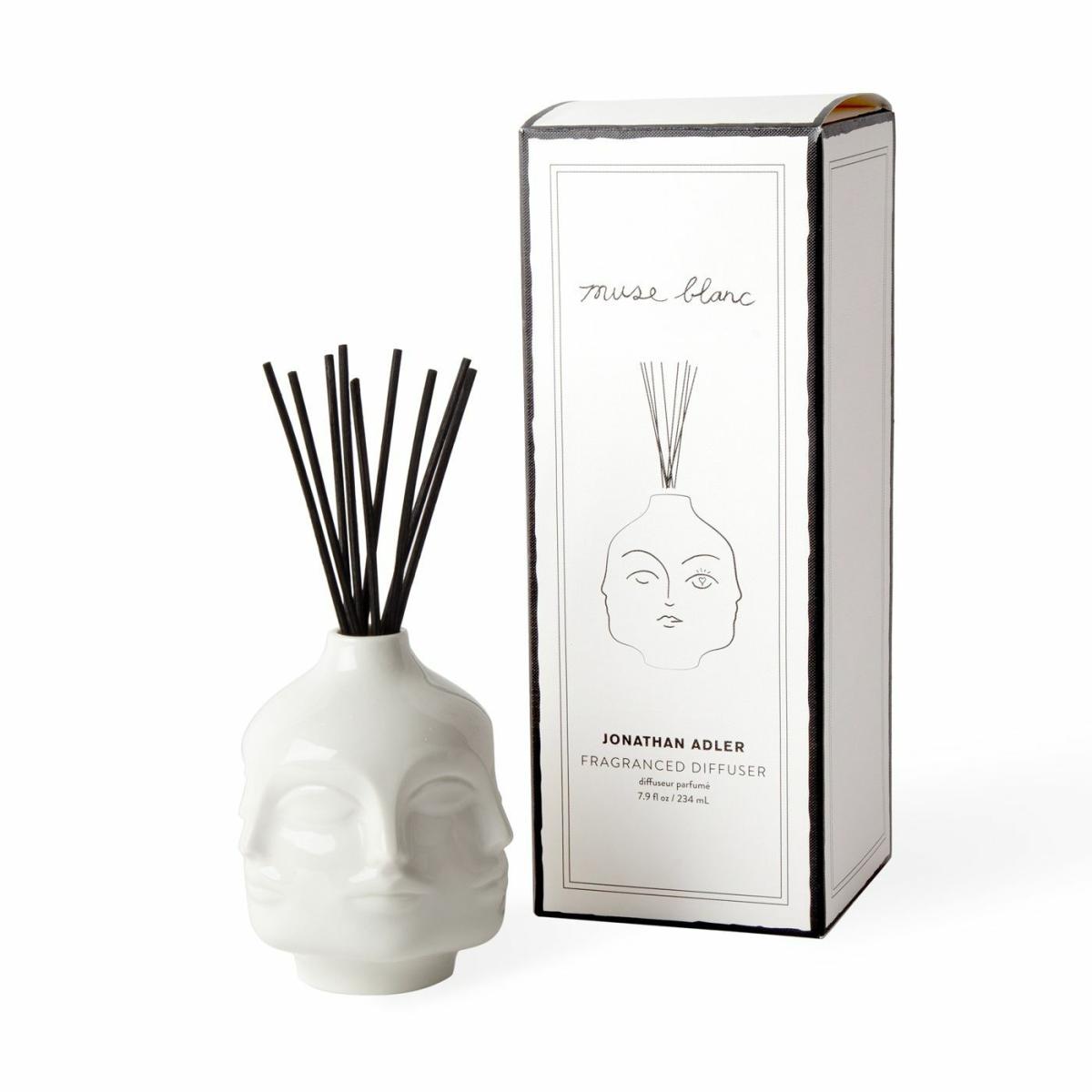 Home fragrances & scented candles | Diffuser Muse Blanc In A Porcelain Vessel Home Accessories Home fragrances & scented candles