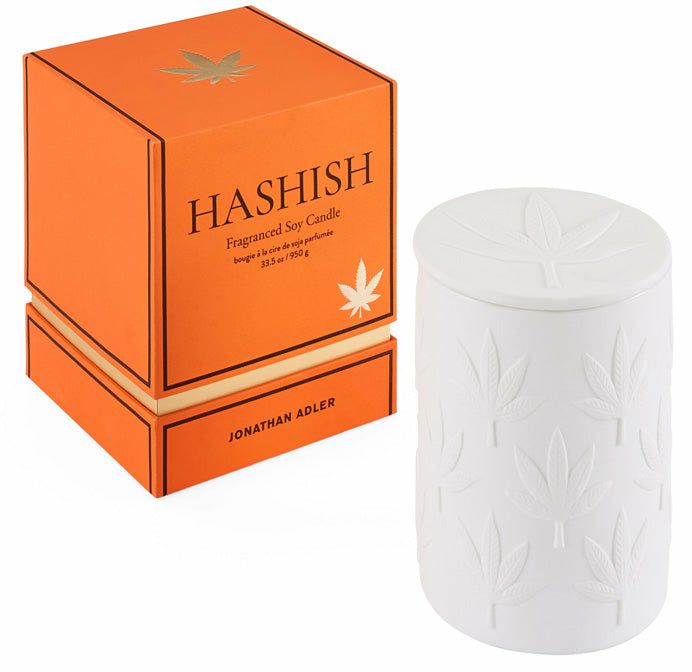 Home fragrances & scented candles | Hashish Scented Candle With 3 Wicks Home Accessories Home fragrances & scented candles