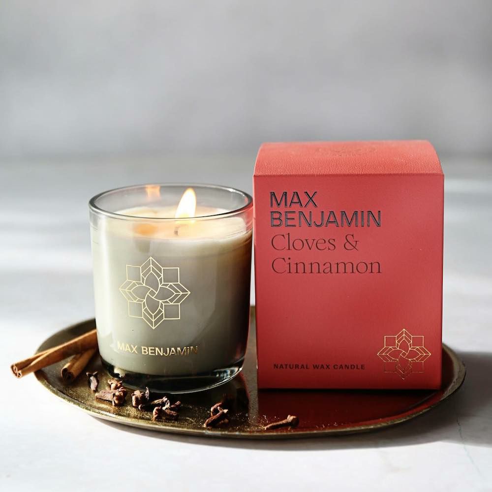 Home fragrances & scented candles | Max Benjamin Scented Candle Cinnamon & Cloves 210G Home Accessories Home fragrances & scented candles