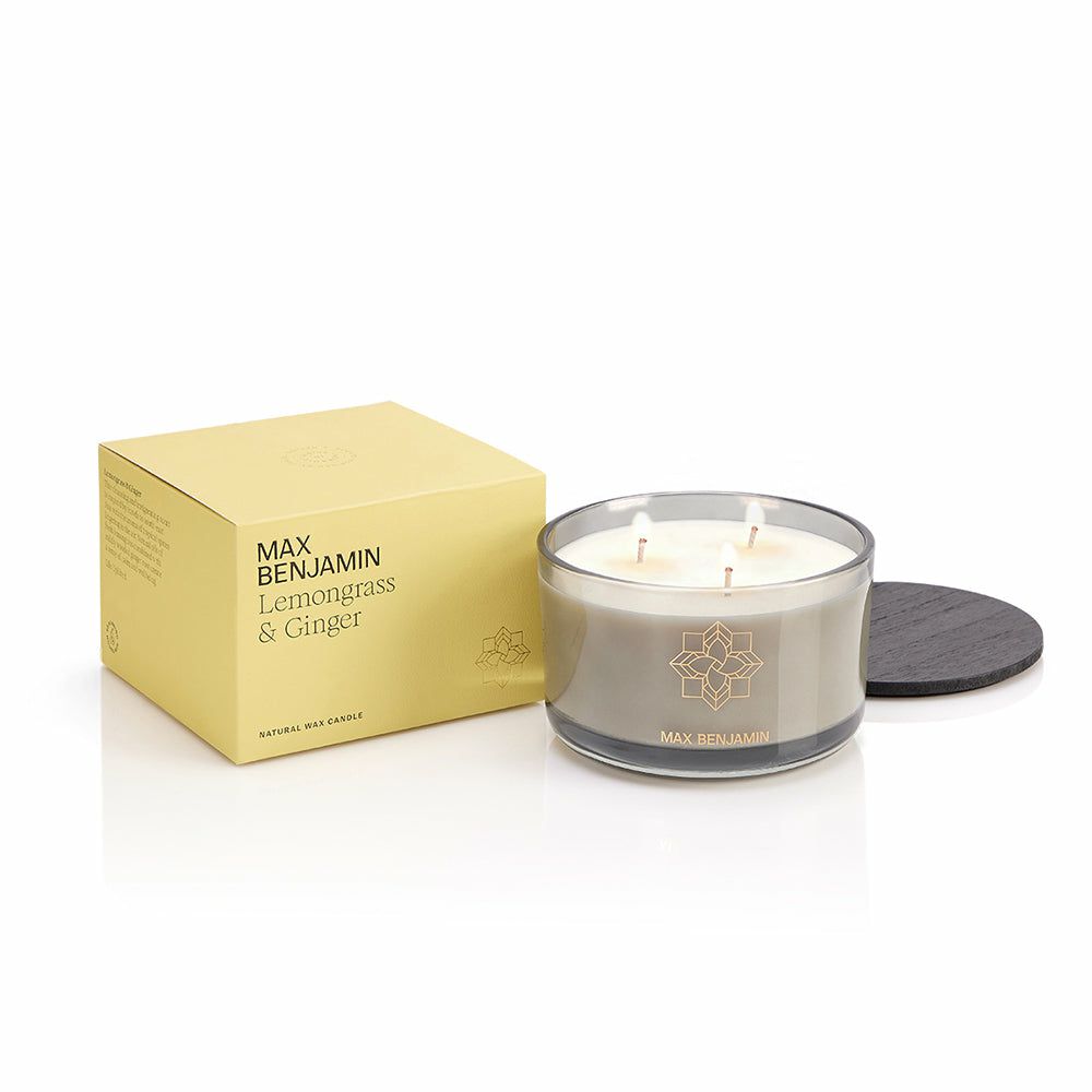 Home fragrances & scented candles | Max Benjamin Scented Candle Lemongrass & Ginger 560G Home Accessories Home fragrances & scented candles