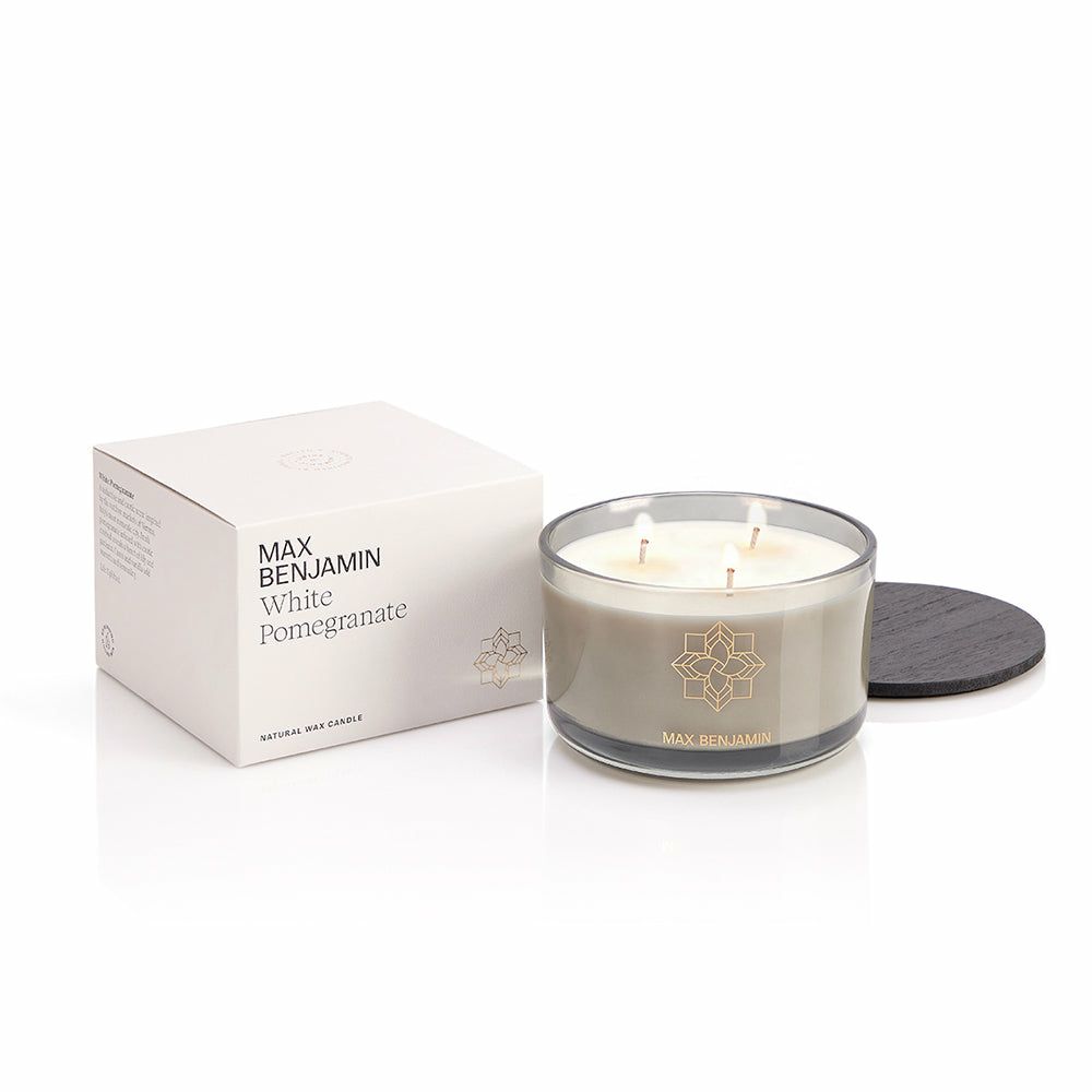 Home fragrances & scented candles | Max Benjamin Scented Candle White Pomegranate 560G Home Accessories Home fragrances & scented candles