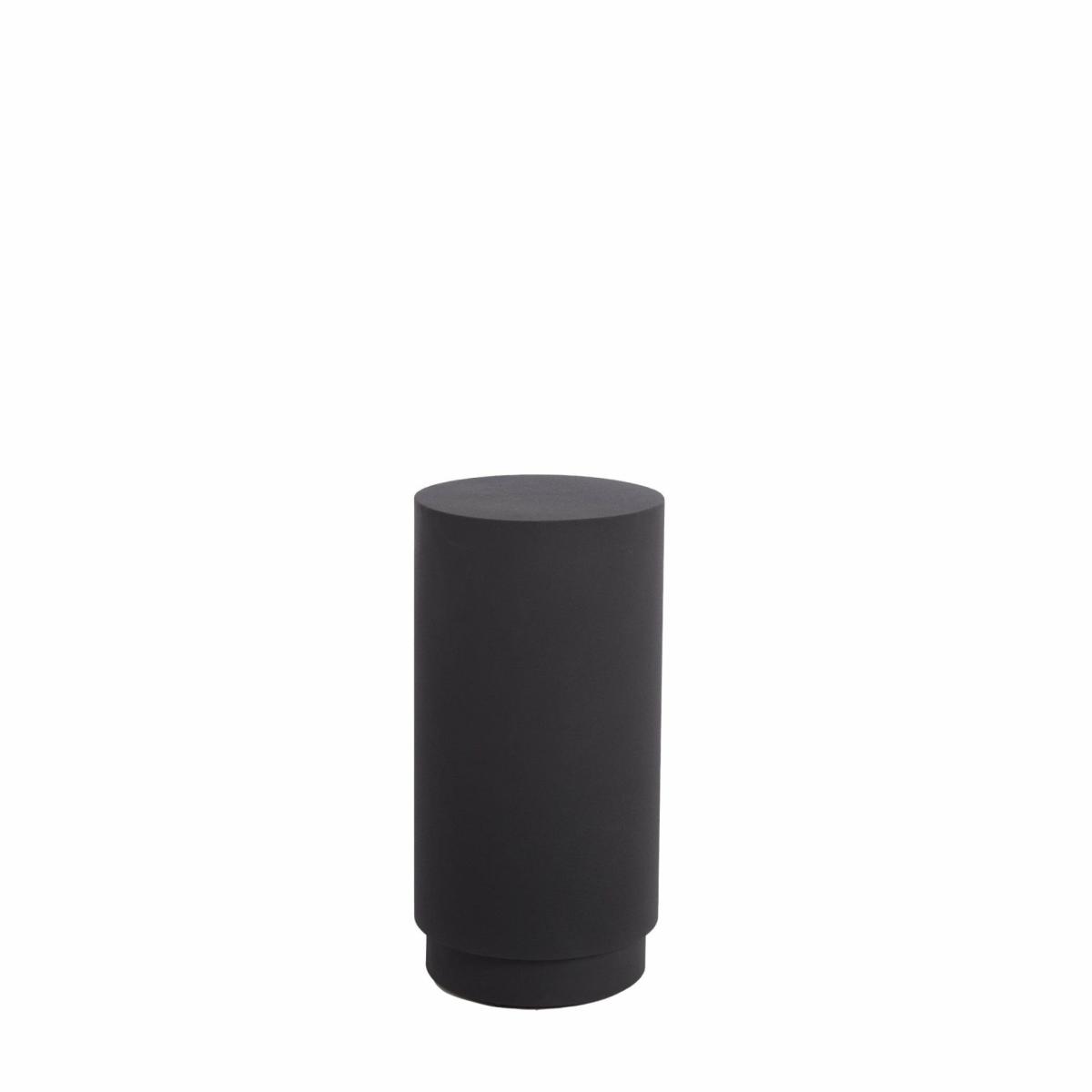 Pillars & Chests | Column Alarios Matt Black Ø30X60Cm Furniture Pillars & Chests