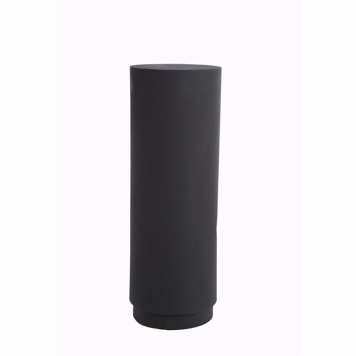 Pillars & Chests | Column Alarios Matt Black Ø35X100Cm Furniture Pillars & Chests