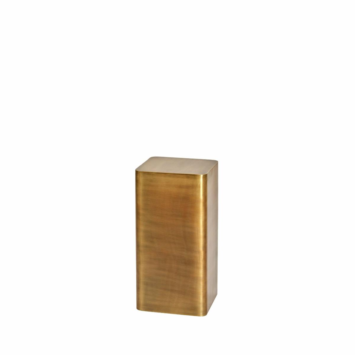 Pillars & Chests | Column Alurio Antique Bronze 30,5X30,5X60Cm Furniture Pillars & Chests