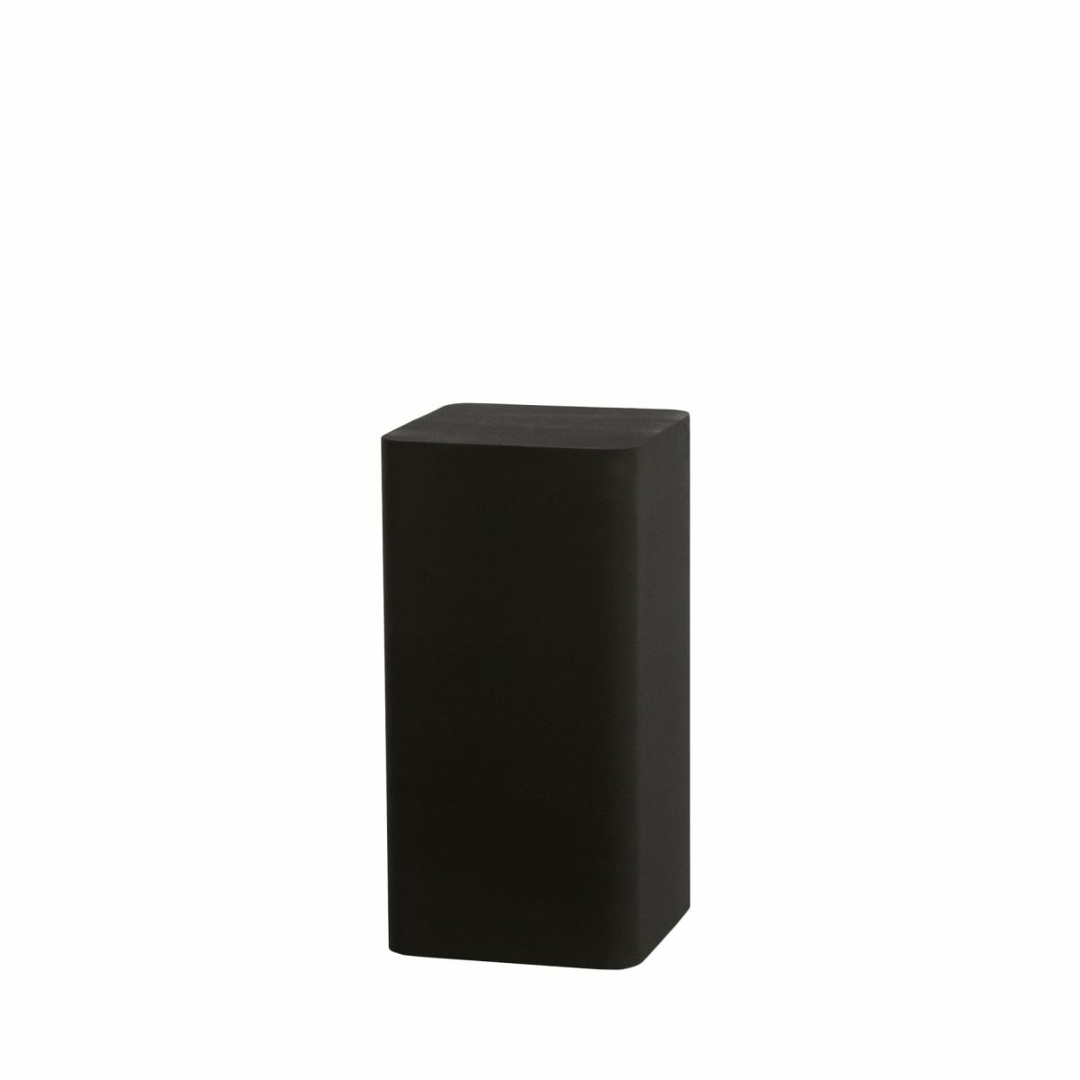 Pillars & Chests | Column Alurio Matt Black 30,5X30,5X60 Cm Furniture Pillars & Chests