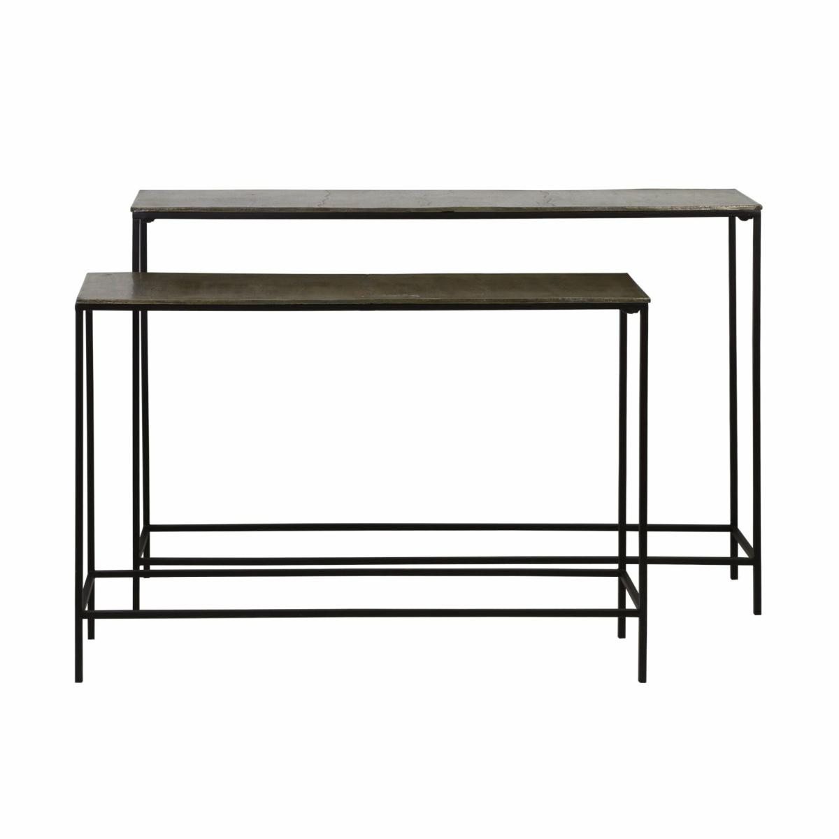 Side tables | Console Table Hartsville Set Of 2 Black Furniture Side tables