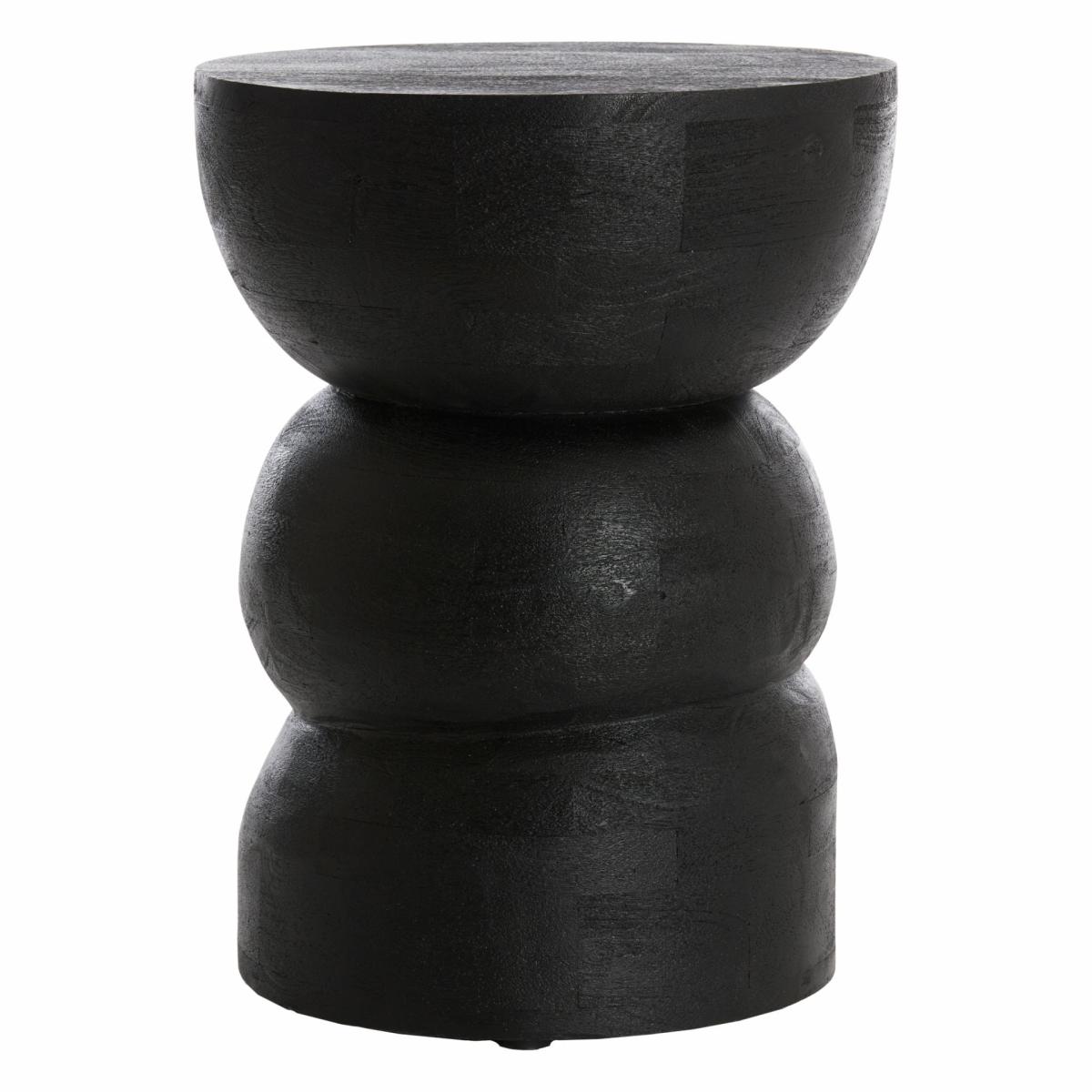 Side tables | Side Table Azalio, Mango Wood In Black Ø35X45 Cm Furniture Side tables