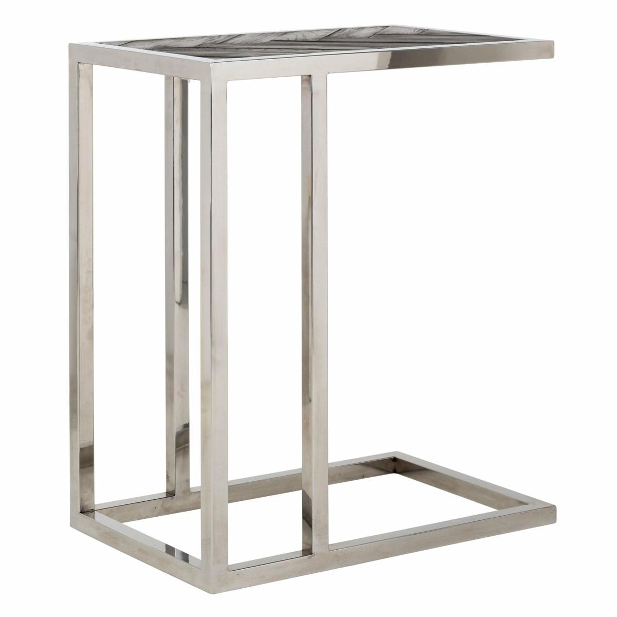 Side tables | Side Table Blackbone Silver, Black Rustic Furniture Side tables