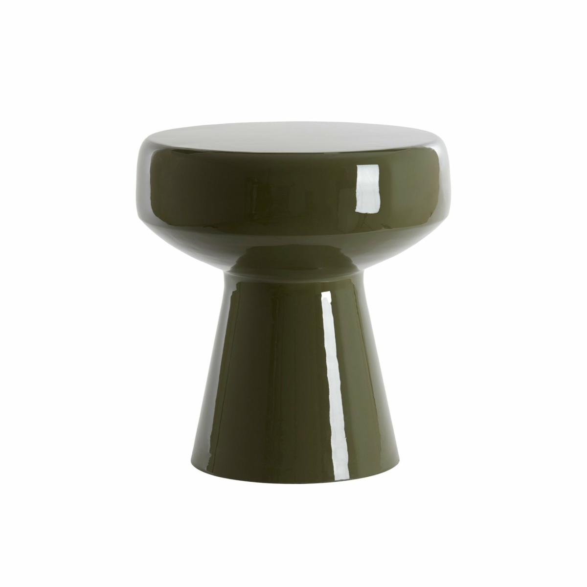 Side tables | Side Table Dakwa, Olive Green, Ø38X42 Cm Furniture Side tables