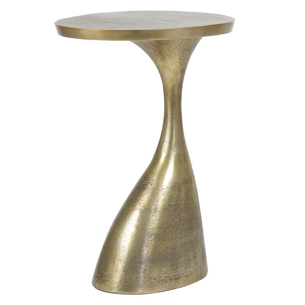 Side tables | Side Table Macau Antique Bronze Ø40.5×55 Cm Furniture Side tables