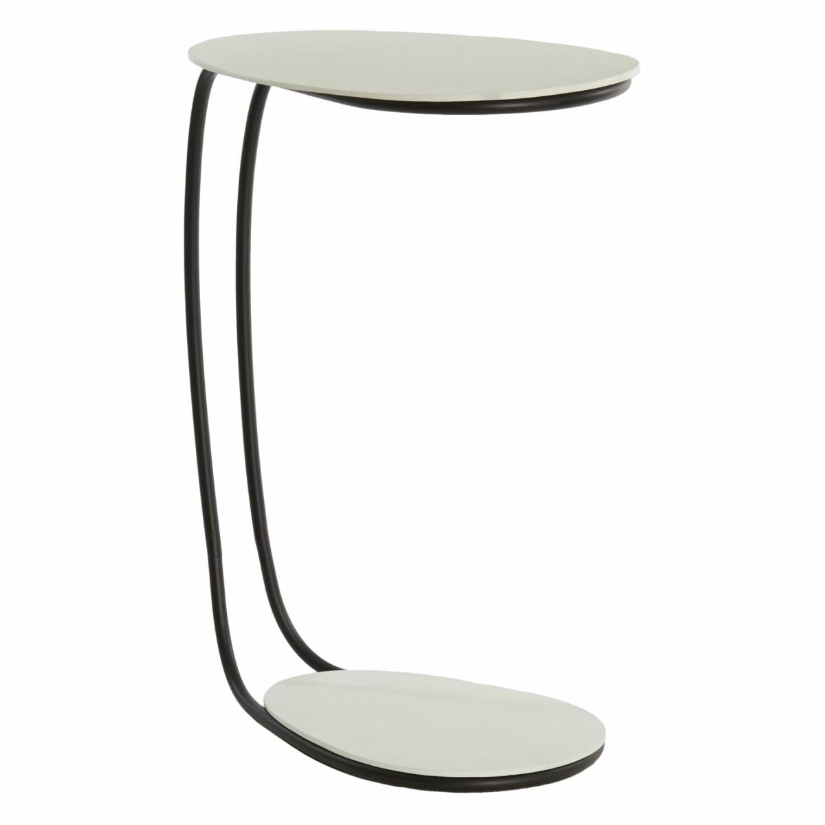 Side tables | Side Table Marsh Cream/Black 43X27X53 Cm Furniture Side tables