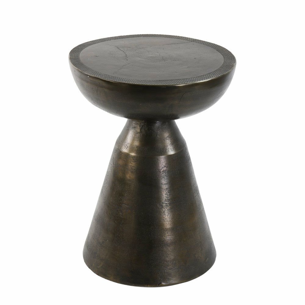 Side tables | Side Table Pasja Antique Bronze Ø39.5X53 Cm Furniture Side tables