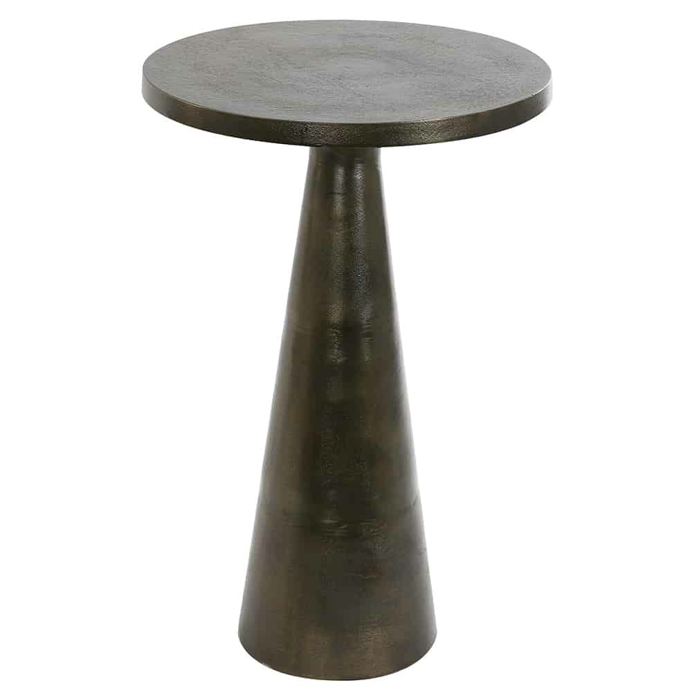 Side tables | Side Table Philos Antique Bronze Ø39X61Cm Furniture Side tables