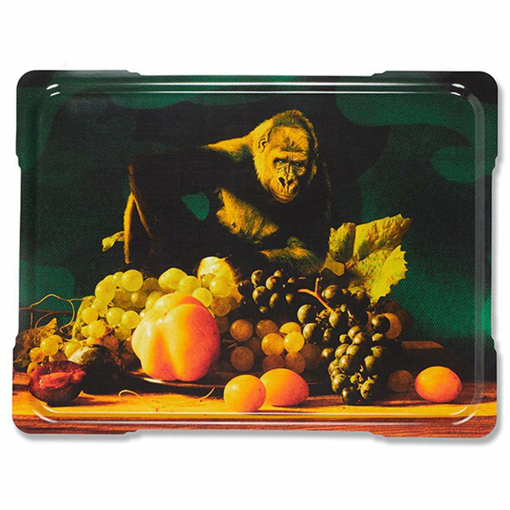 trays | Tray ‘Gorizen’ Gorilla Fruit Motif 61X46Cm Home Accessories trays