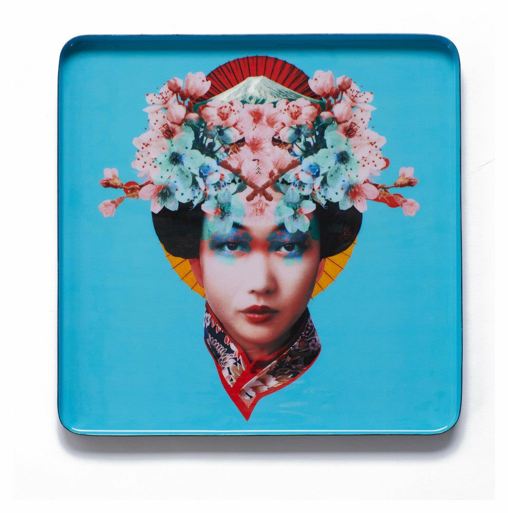 trays | Tray Miss Fuji 30 X 30 Cm Home Accessories trays