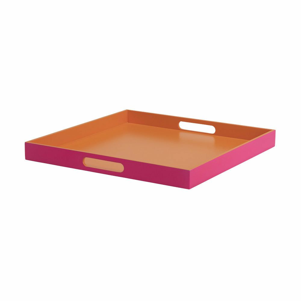 trays | Tray Spa M Pink-Orange 40.4X40.4Cm Home Accessories trays