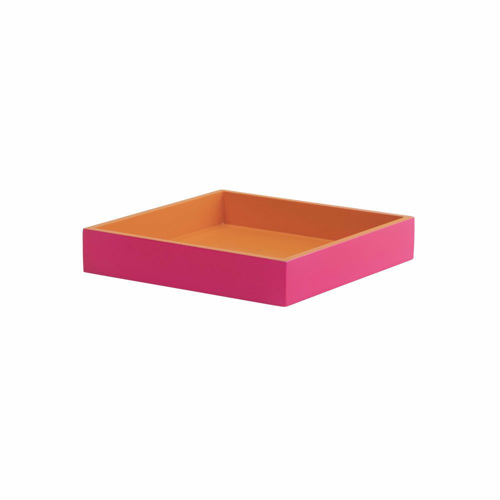 trays | Tray Spa S Pink-Orange 19X19Cm Home Accessories trays