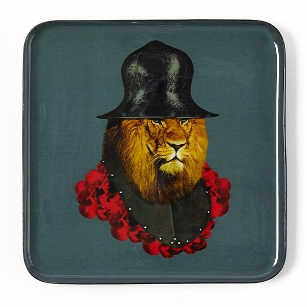 trays | Vide-Poche ‘Lion Quixotte’ 15X15Cm Home Accessories trays