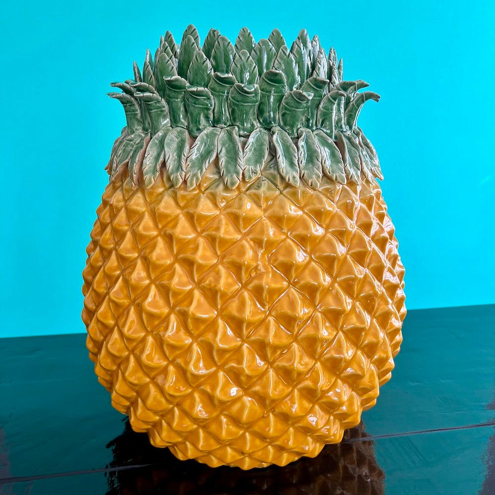 Vases | Porcelain Vase The Pine Pineapple Ø36X41 Cm Home Accessories Vases