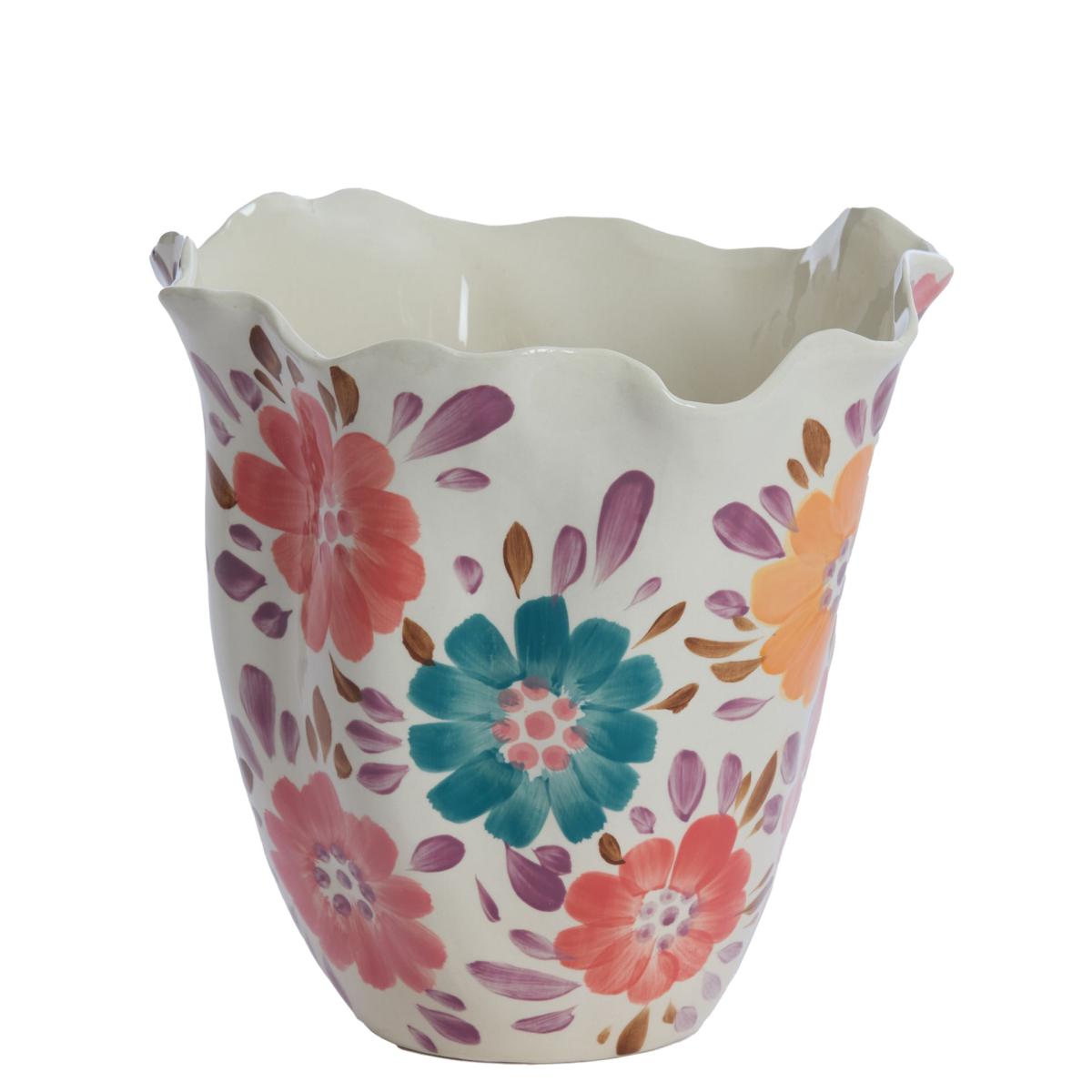 Vases | Vase Flori Made Of Ceramic H28.5Cm Home Accessories Vases