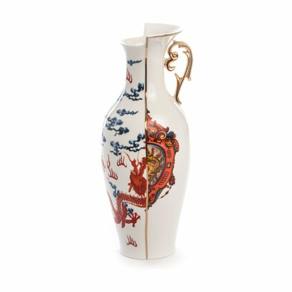 Vases | Vase Hybrid Adelma Made Of Porcelain Ø14 X 32.5 Cm Home Accessories Vases