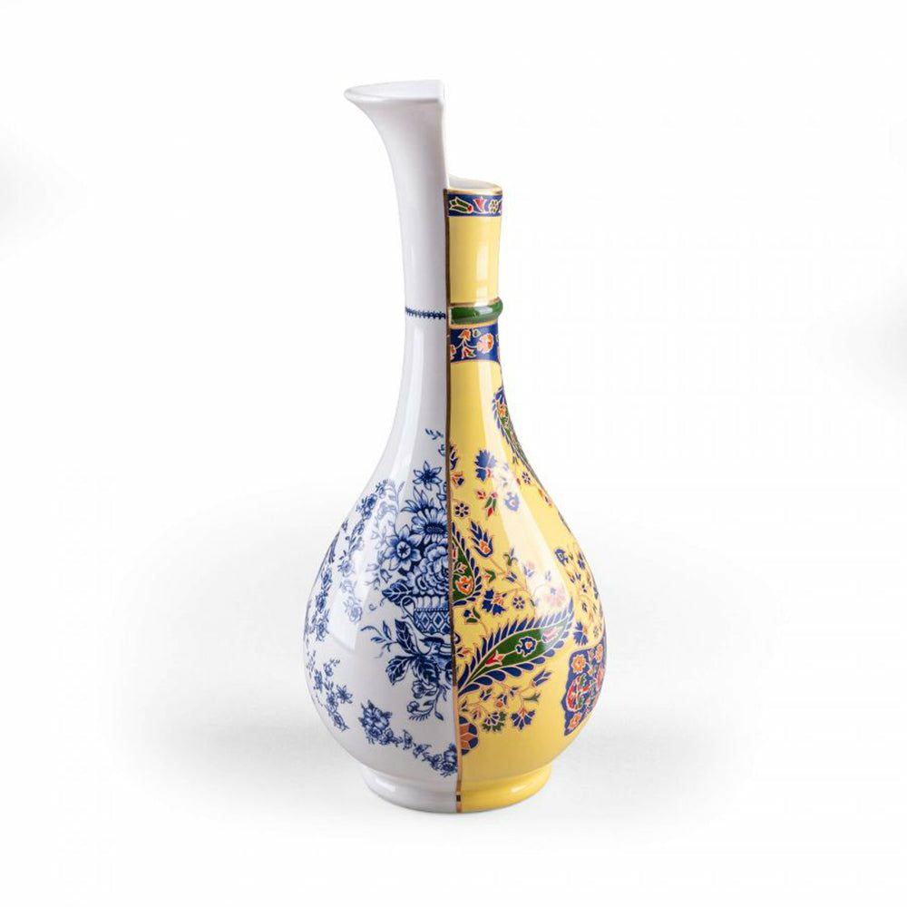 Vases | Vase Hybrid Chunar Blue, Yellow Ø16X36.5Cm Home Accessories Vases