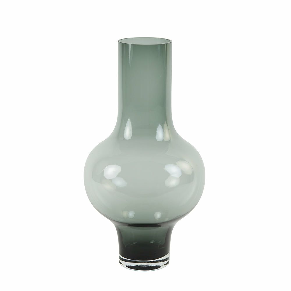 Vases | Vase Kaela Glass Gray Ø25.5X47 Cm Home Accessories Vases