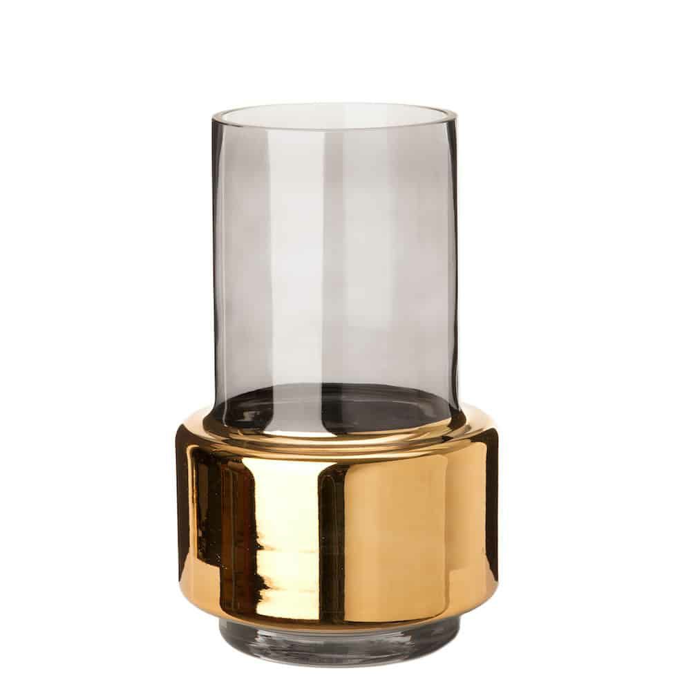 Vases | Vase Lobby Smoke-Gold H25.5 Cm Home Accessories Vases