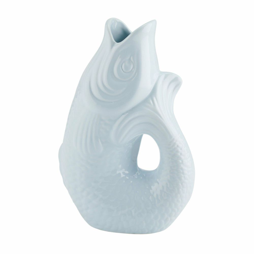 Vases | Vase Monsieur Carafon Fish Blue Horizon 2.7L – 21X31X12Cm Home Accessories Vases