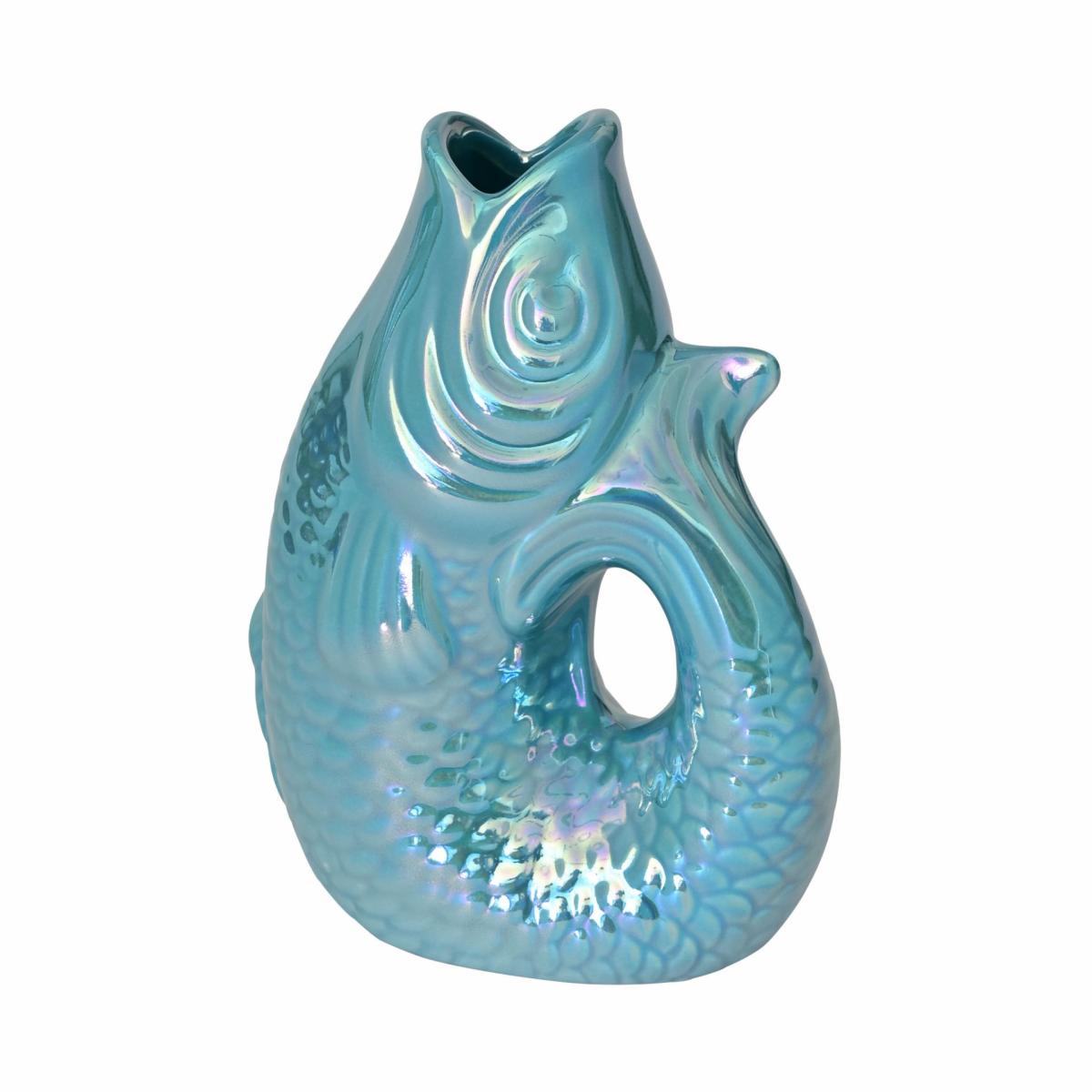 Vases | Vase Monsieur Carafon Fish, Rainbow Blue – 0.2L Xs Home Accessories Vases