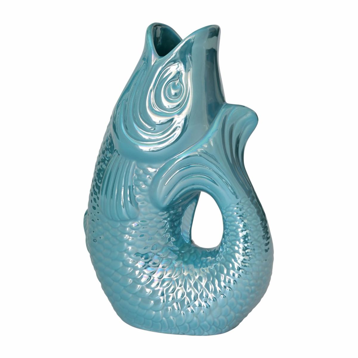 Vases | Vase Monsieur Carafon Fish, Rainbow Blue – 1.2L Home Accessories Vases