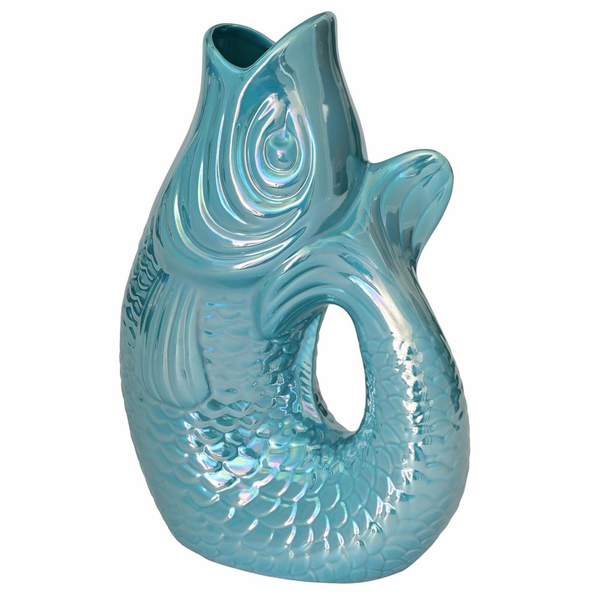 Vases | Vase Monsieur Carafon Fish, Rainbow Blue – 2.7L Home Accessories Vases