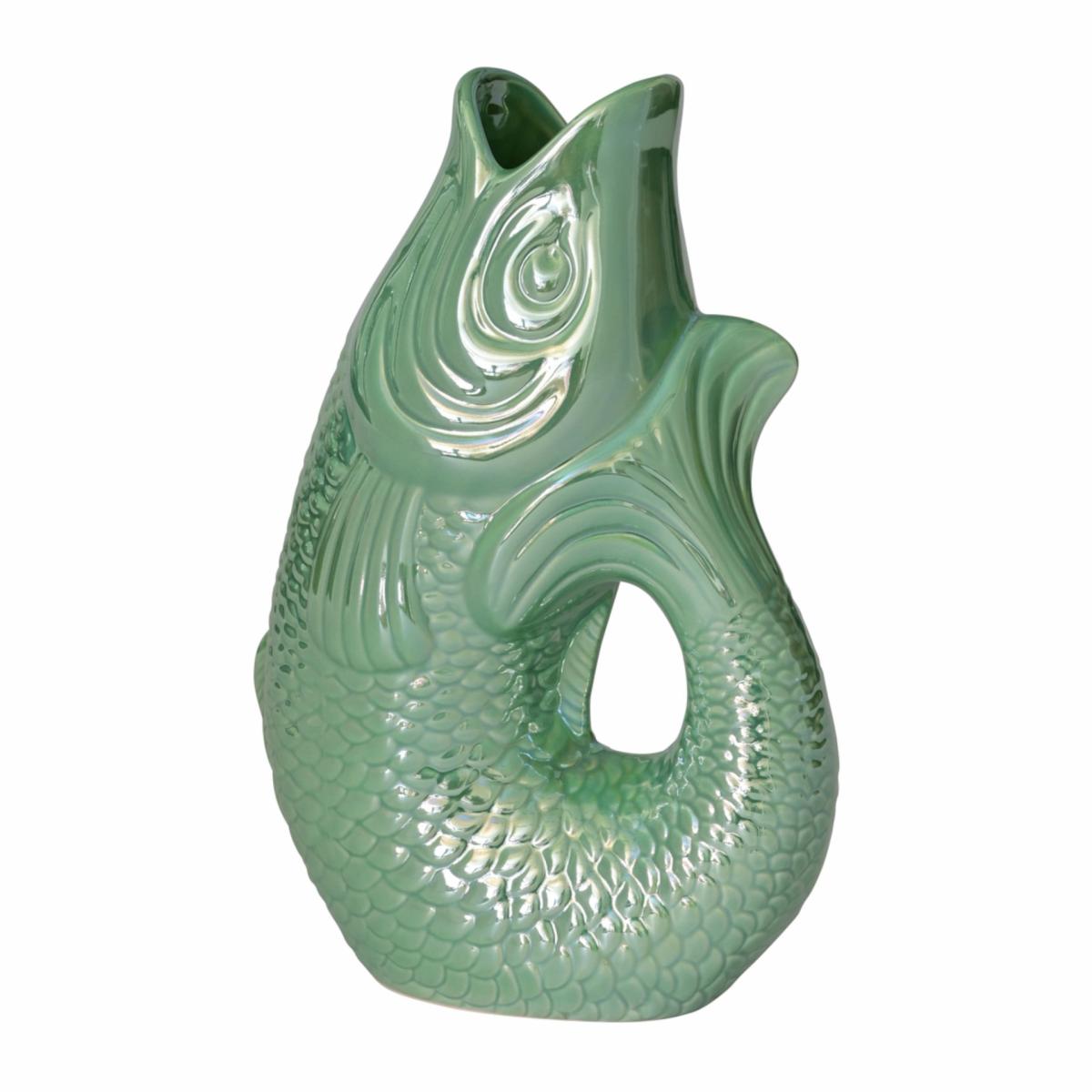 Vases | Vase Monsieur Carafon Fish, Rainbow Mint – 1.2L Home Accessories Vases