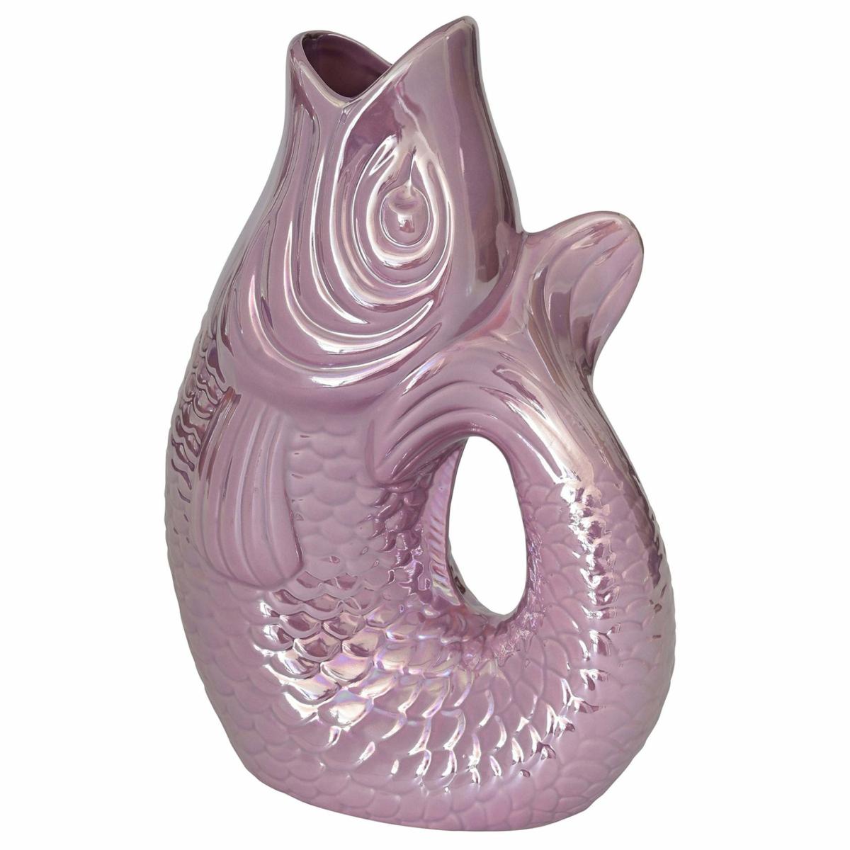 Vases | Vase Monsieur Carafon Fish, Rainbow Violet – 2.7L Home Accessories Vases