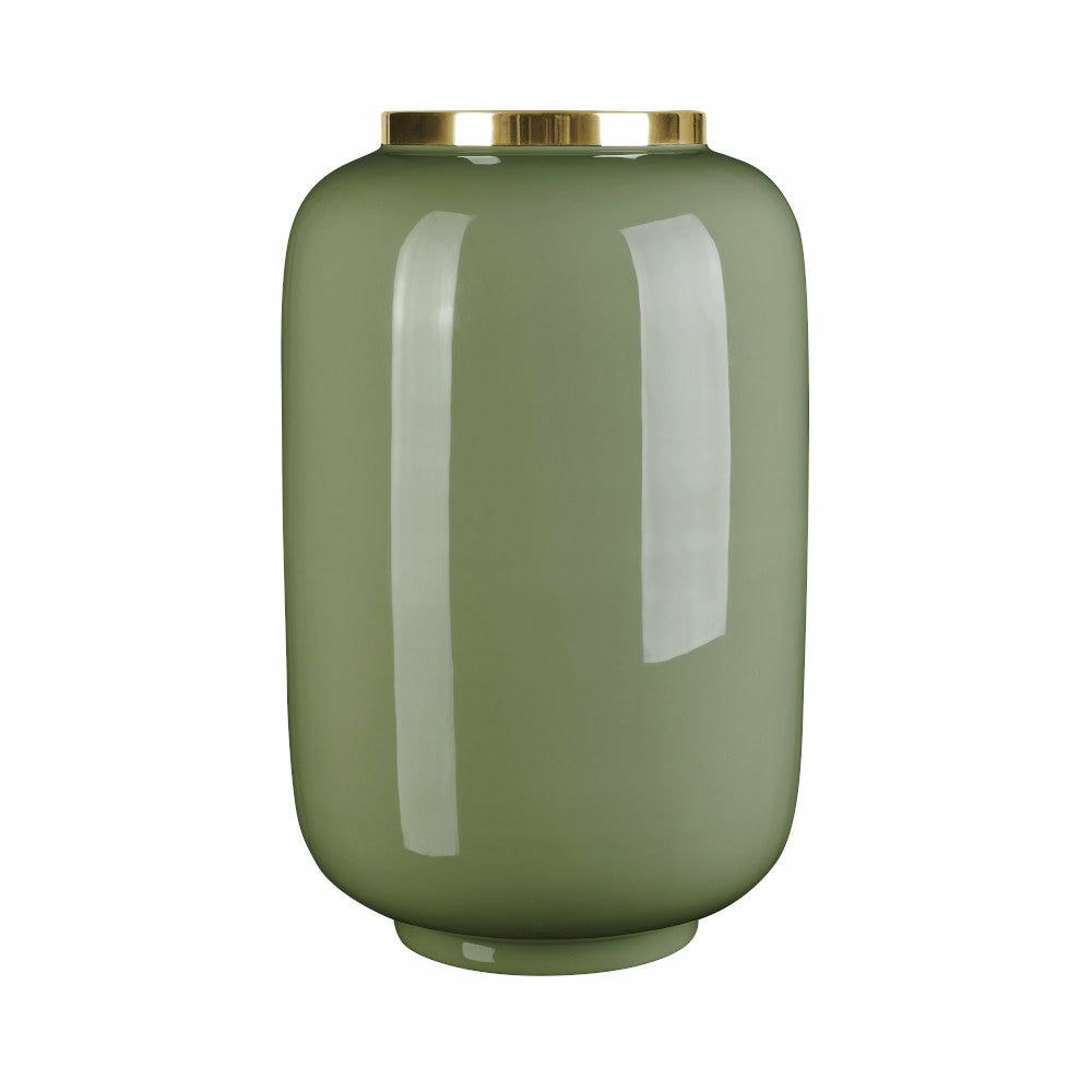 Vases | Vase Saigon L In Yucca-Gold 40 Cm Home Accessories Vases