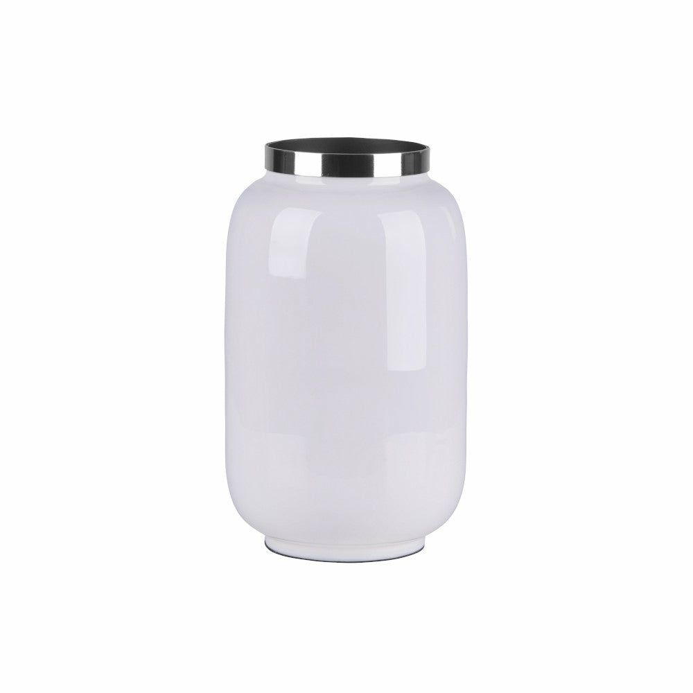 Vases | Vase Saigon S In White-Silver 20 Cm Home Accessories Vases