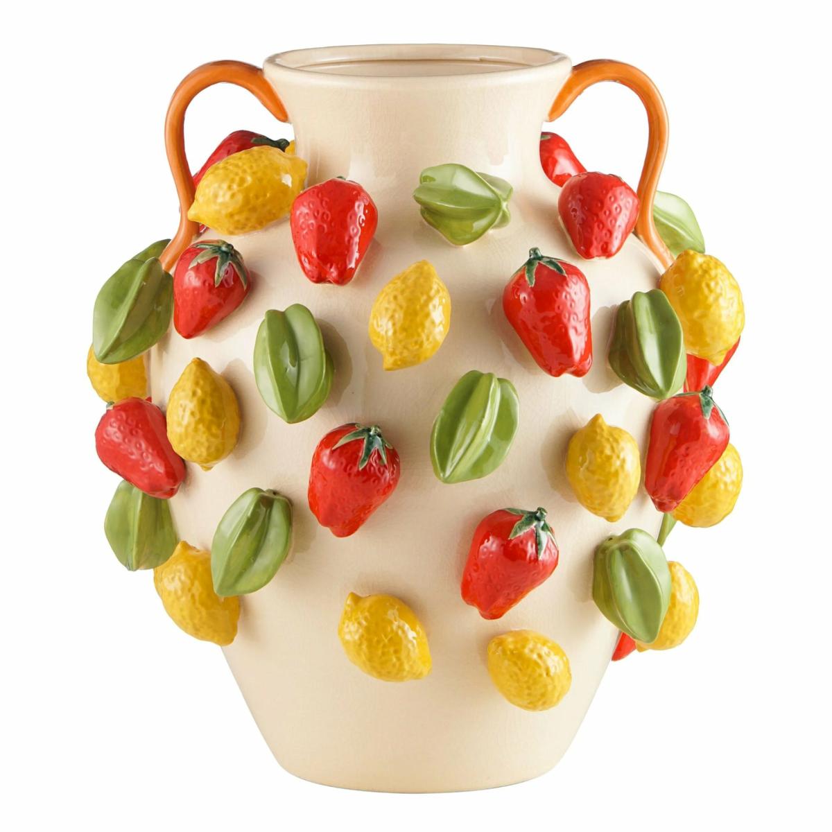 Vases | Vase Toscaanse Multifruit Ø Approx. 47 X H 55 Cm Home Accessories Vases