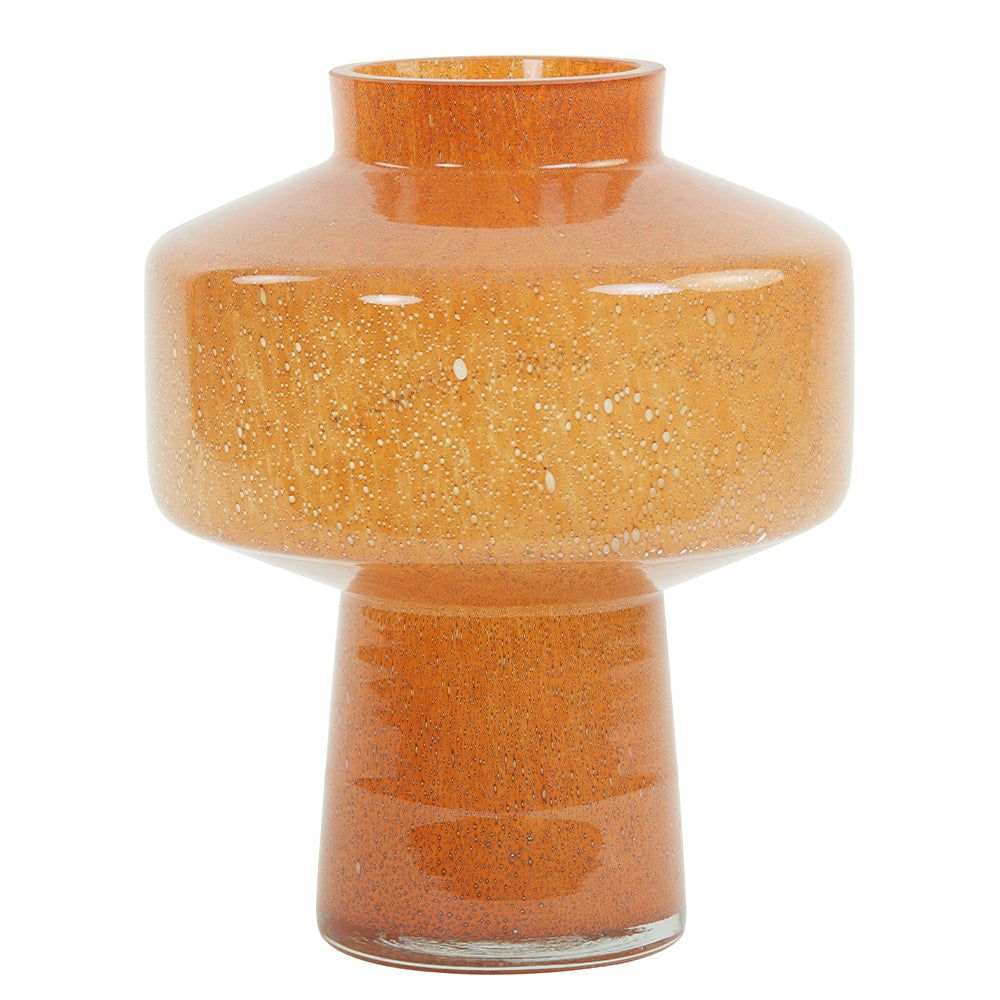 Vases | Vase Trasmon Glass Peach Ø23.5X29.5 Cm Home Accessories Vases